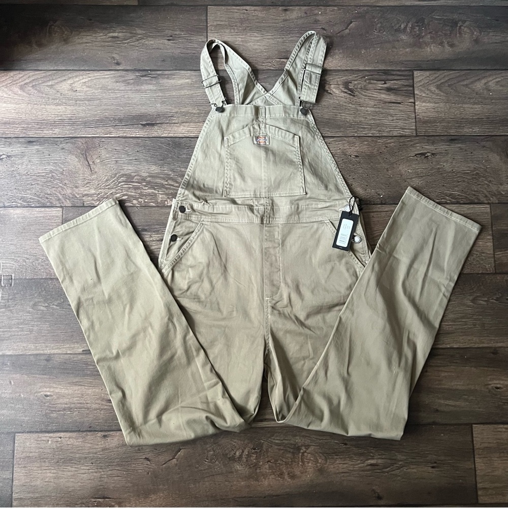 Dickies Women's Khaki Workwear Overalls